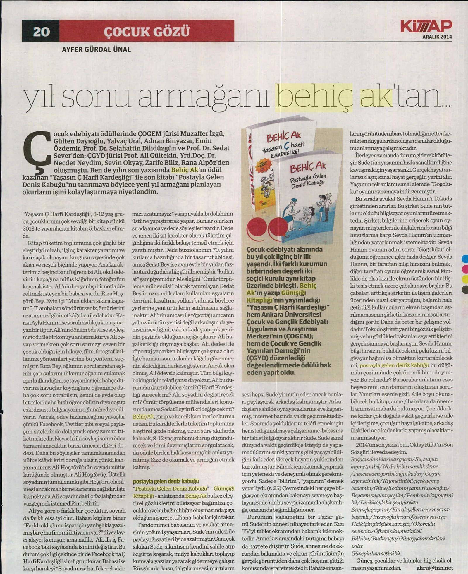 05.12.2014 Dünya Kitap 1
